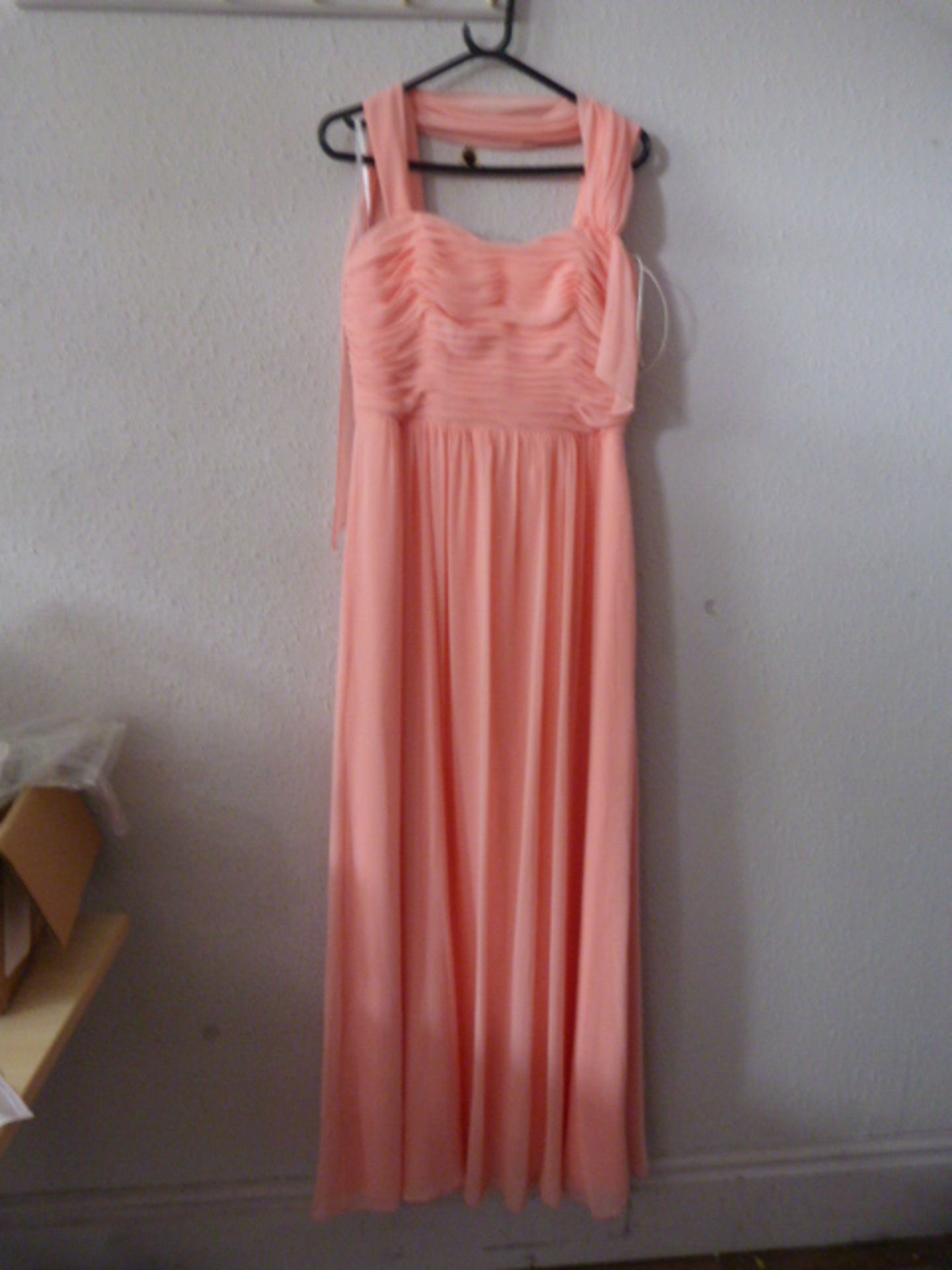 *Size: 14 Apricot Bridesmaid Dress