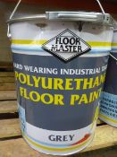 *20L Tin of Floormaster Grey Polyurethane Floor Pa