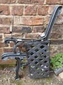 Pair of Cast Iron Bench Ends