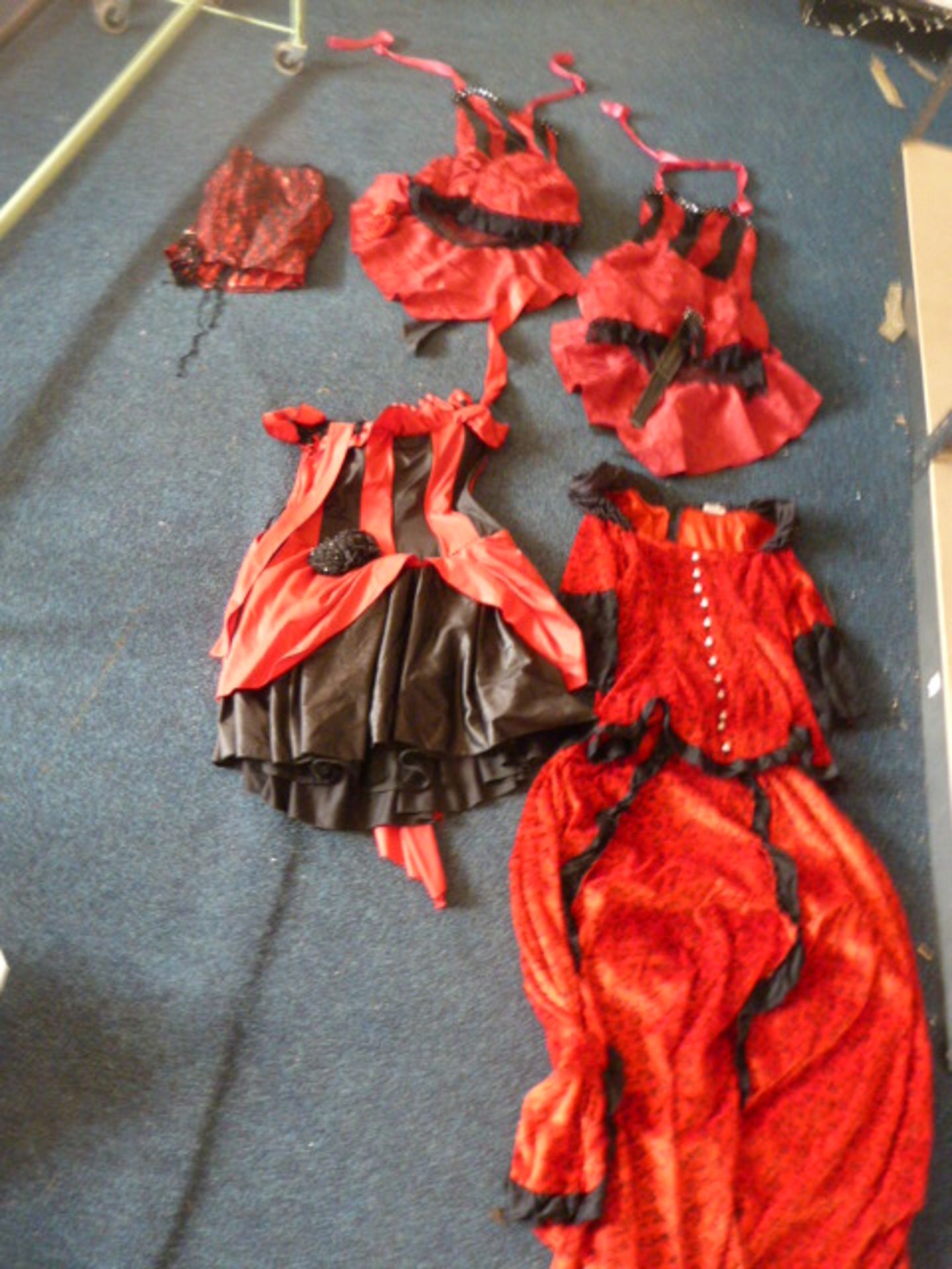 Five Burlesque Fancy Dress Costumes