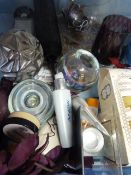 Mixed Box of Cosmetics, Ornamental Glassware, Cand