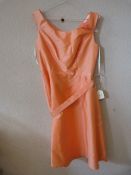 *Size: 8 Apricot Bridesmaid Dress