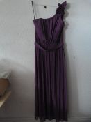 *Size: 12 African Violet Bridesmaid Dress