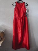 *Size: 16 Flame Bridesmaid Dress