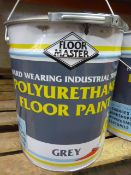 *20L Tin of Floormaster Grey Polyurethane Floor Pa