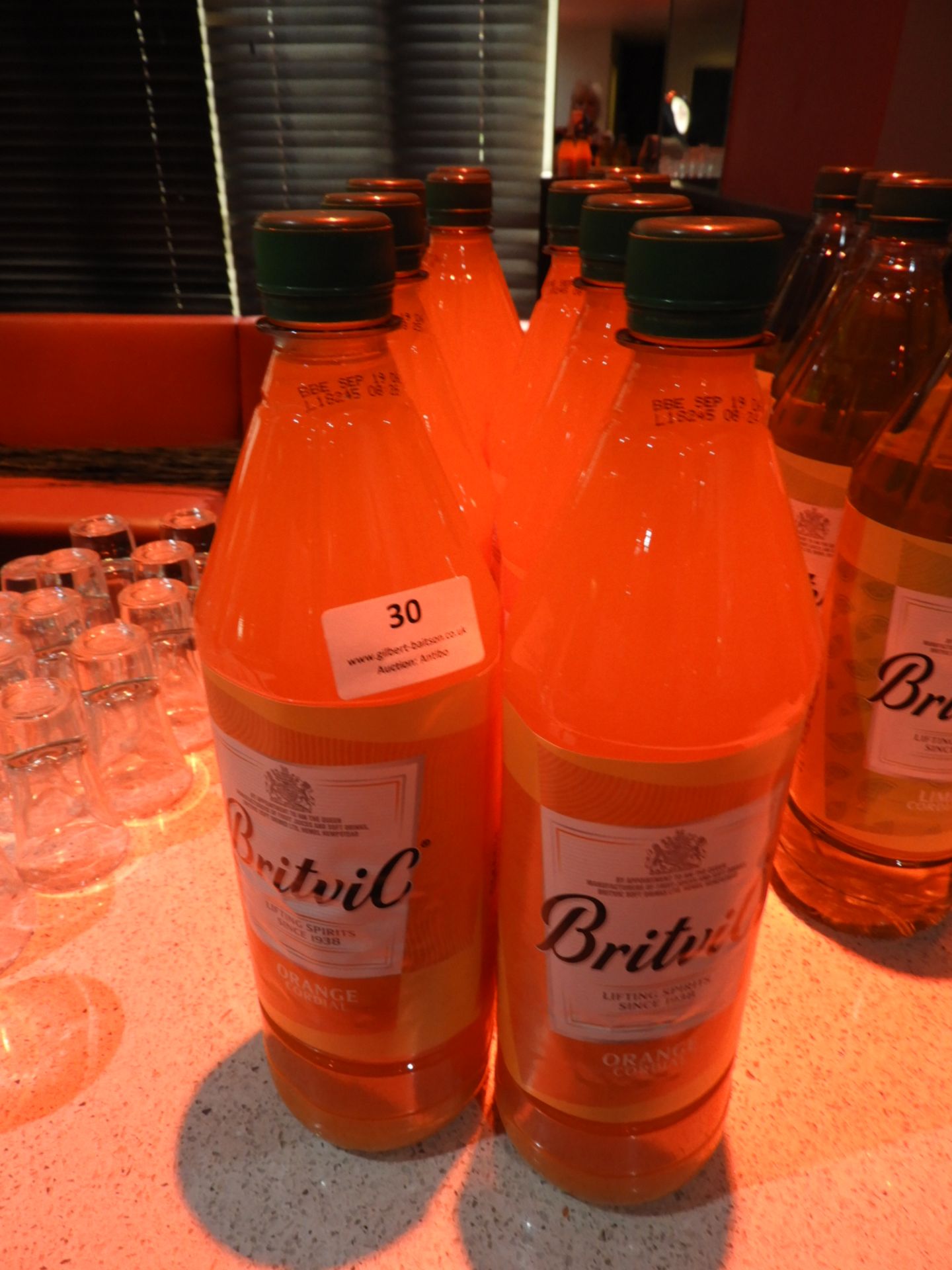 *10 x 1L of Britvic Orange Cordial