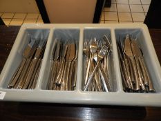 *Stainless Steel Cutlery Including Forks, Knives a