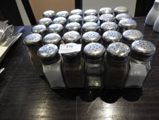 *28 Glass Salt & Pepper Pots