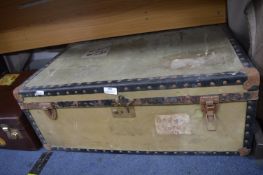 Canvas Steamer Trunk