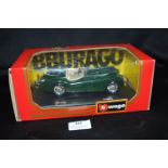 Burago Jaguar XK120 Roadster Diecast Model Car