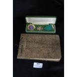 Autograph Album and Scouting Medals