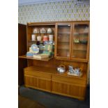 Retro Teak Wall Unit by William Lawrence