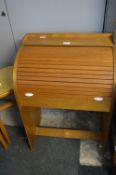 Retro Roll Top Mormet 1950s Child's Desk
