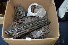 Large Box of O-Gauge Railway Track