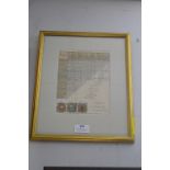 Framed Distance Guide (in miles) for Essex