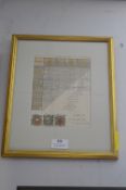 Framed Distance Guide (in miles) for Essex