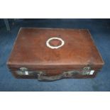 Vintage Leather Suitcase