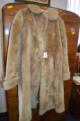 1940's Beaver Lamb Coat Fur Coat ~Size: 14-16