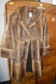 1940's Musquash Fur Coat