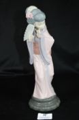 Lladro Figurine of an Oriental Lady