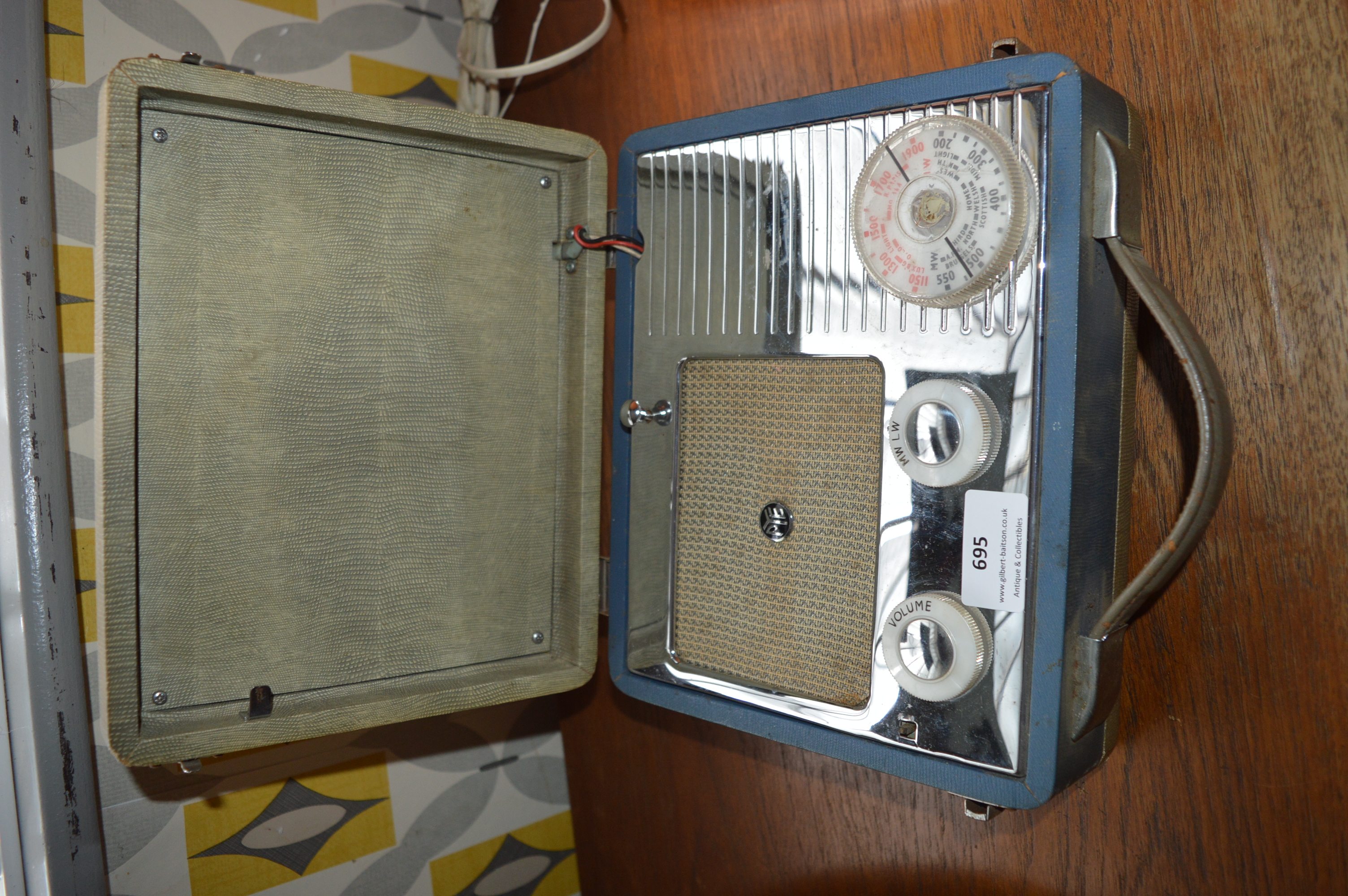 Vintage Pye Portable Radio - Image 2 of 2