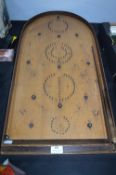 Vintage Bagatelle Game Board