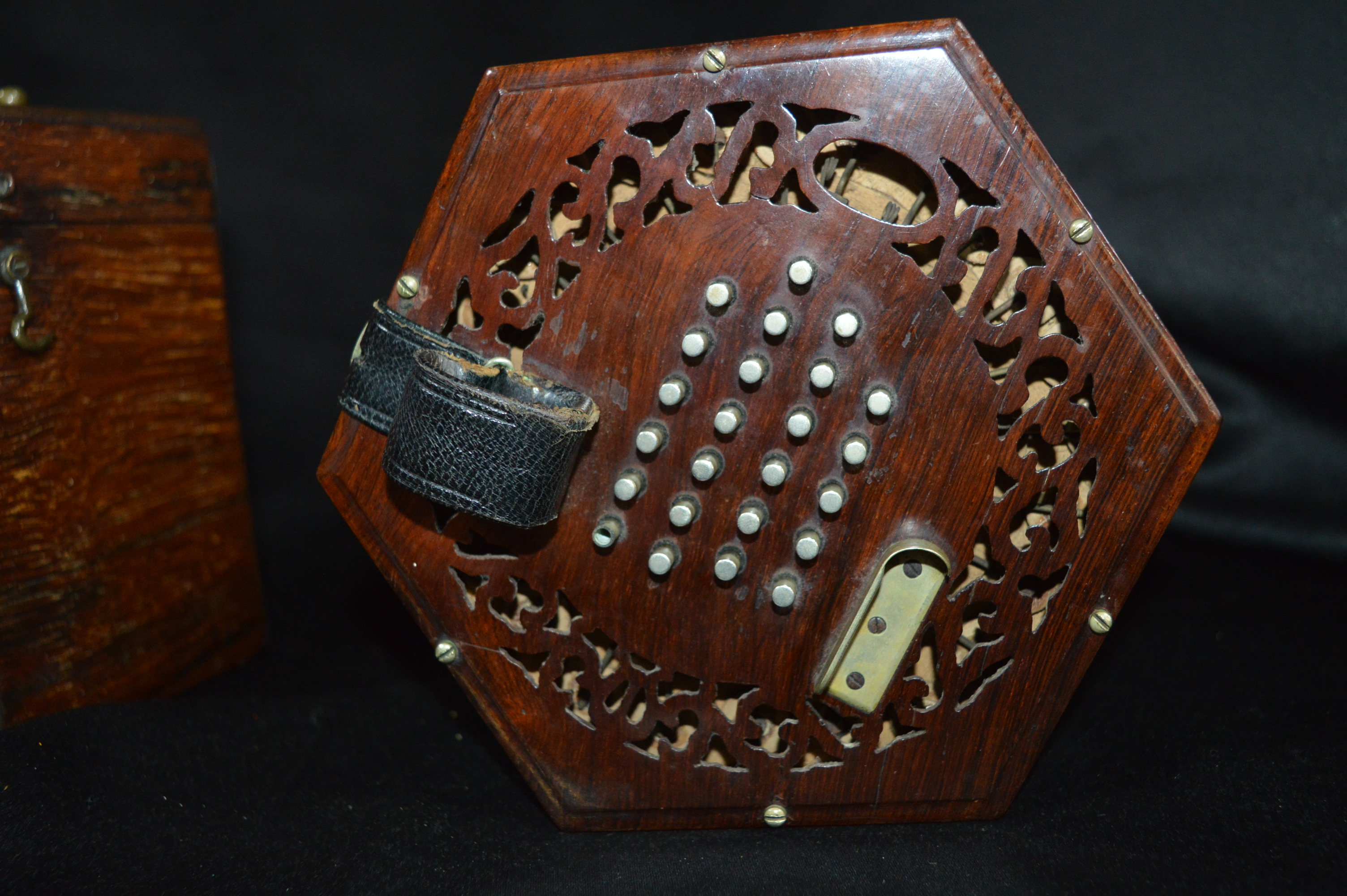 Cased Concertina by Lachenal & Co London - Image 6 of 12