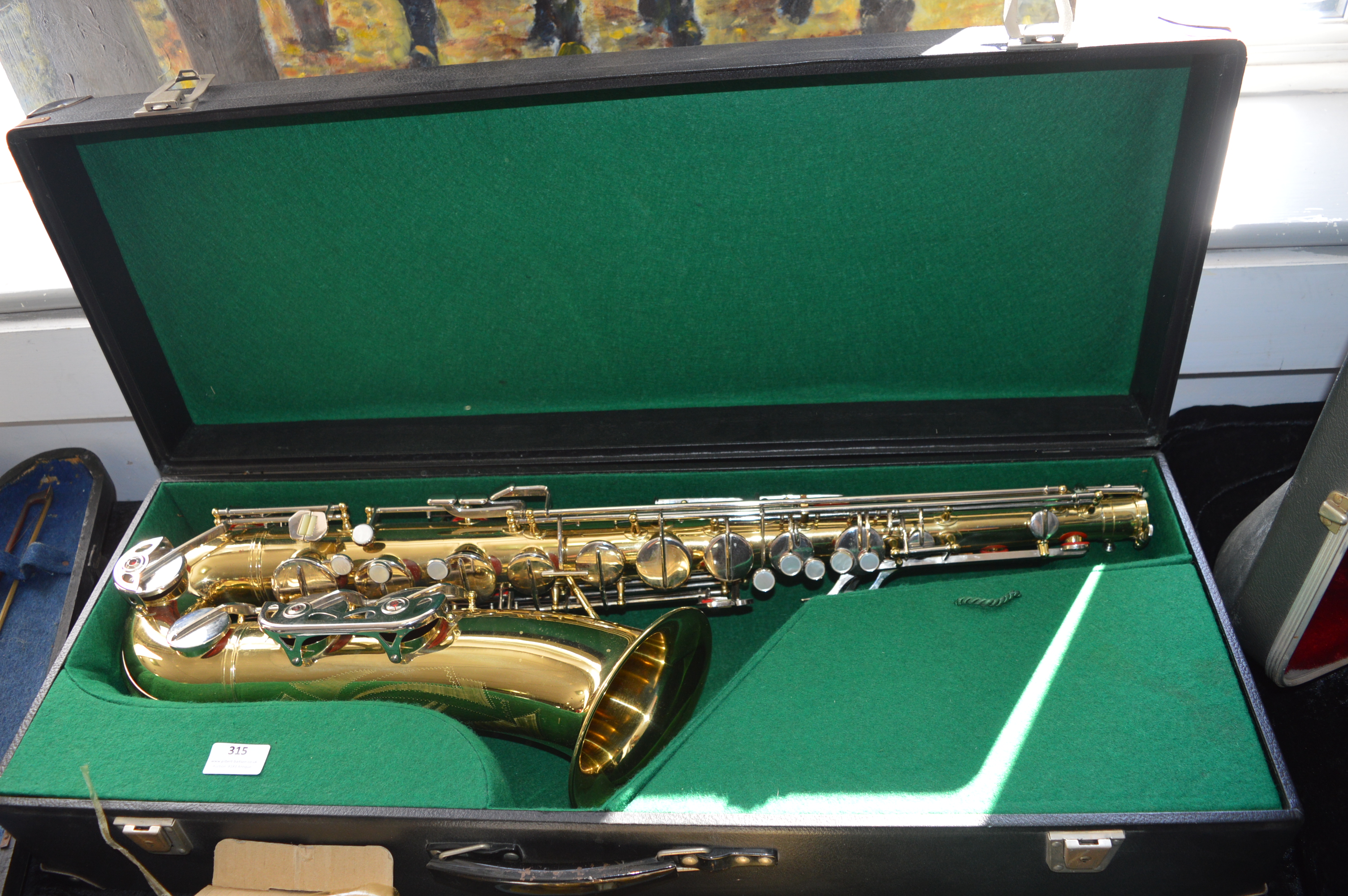 Hard Cased Saxophone Plus Accessories