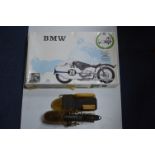 Model BMW Motorbike and Sidecar