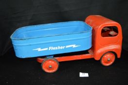 Flasher Vintage Tinplate Lorry