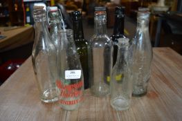 Old Bottles Including Lindsey Hull Beer Bottle etc.
