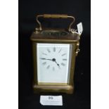 Small Brass Carriage Clock