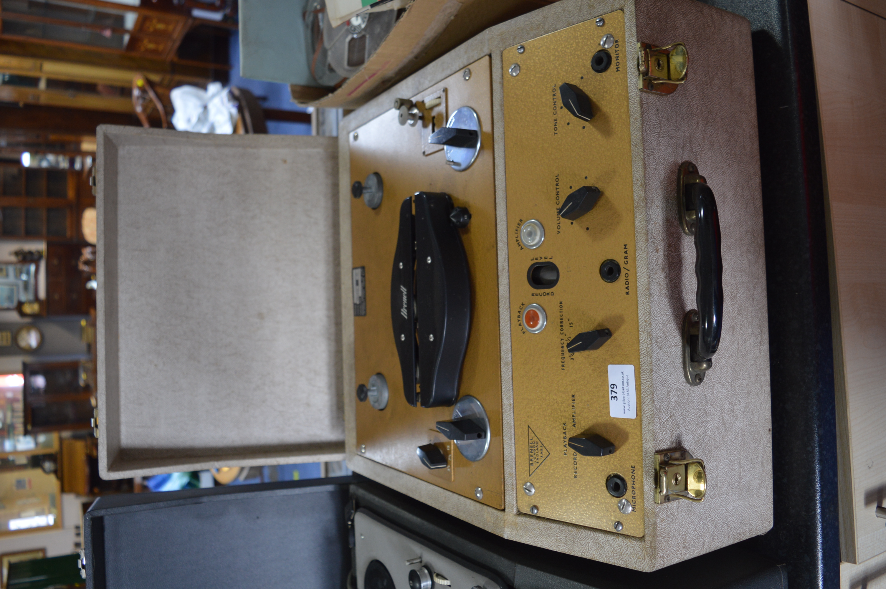 Brenell Reel-to-Reel Tape Recorder Mk.V TR - Image 2 of 4