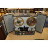 Paros-14 Four Track Stereo Reel-to-Reel Tape Recorder with Built in Speakers