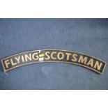 Reproduction Engine Nameplate - Flying Scotsman