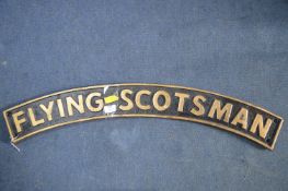 Reproduction Engine Nameplate - Flying Scotsman