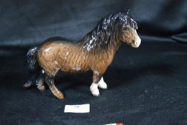 Beswick Dartmoor Pony