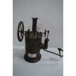 Brass Model Cylinder Steam Engine