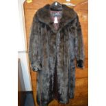 French Faux Fur Coat ~Size: 12