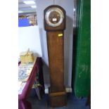 1930's Smiths Oak Westminster Chimes Granddaughter Clock