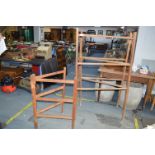 Two Pine Folding Clothes Horses