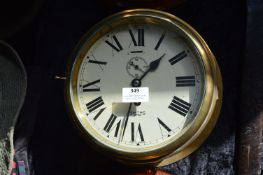 Smiths Astral Brass Ships Clock