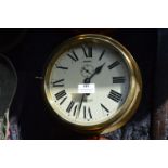 Smiths Astral Brass Ships Clock