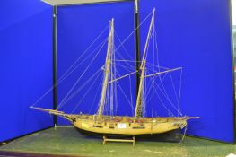 Scratch Built Model Sailing Ship