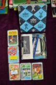 Five Sets of Top Trumps, World Cup Football Cards, etc.