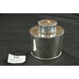 Hallmarked Silver Flask ~107.6g