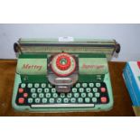 Mettoy Supertype Tinplate Child's Typewriter