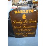 Darleys Painted Pub Sign