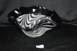 Vintage Art Glass Dish by Isle of White Glass