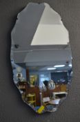 1930's Beveled Edge Wall Mirror
